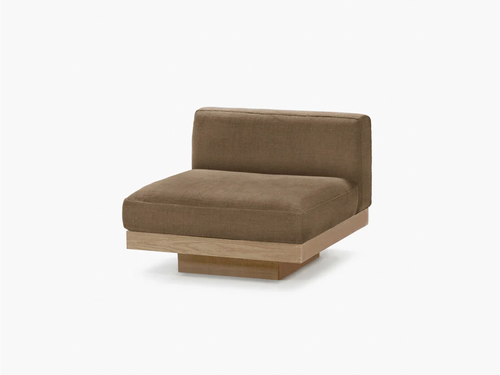 VINCENT VAN DUYSEN RUDOLPH OUTDOOR BENCH / ONE SEATER L36.6" x W44" x H28.3"