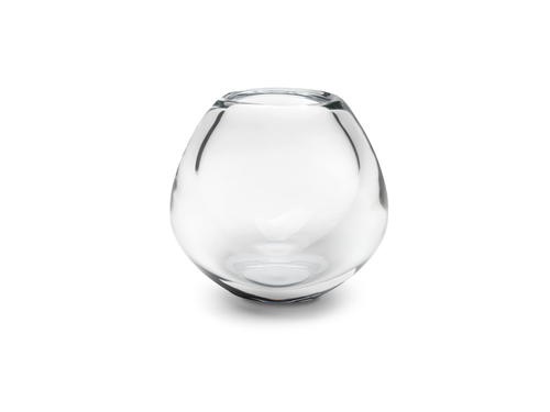 WHEN OBJECTS WORK MAXIMILIAN JENCQUEL BIG VASE / TRANSPARENT Ø9.25"
