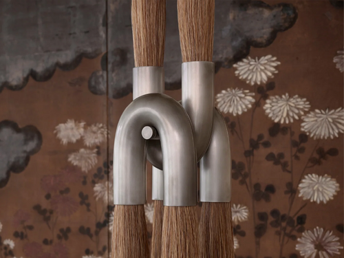 APPARATUS HORSEHAIR 4 PENDANT D6.75" x W5.5”