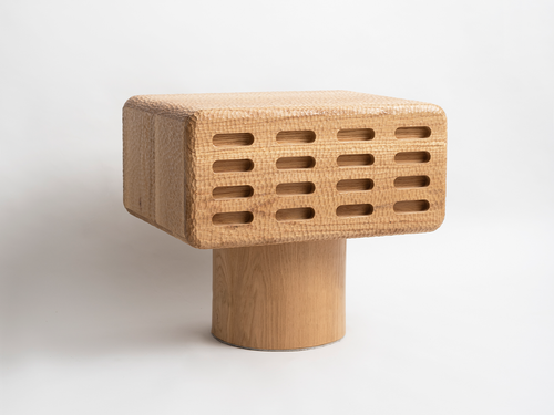 AGNES STUDIO CODICE SIDE TABLE /LARGE L24" x D22" x H22"