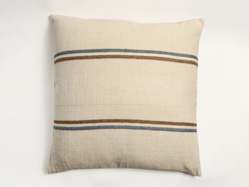 LIBECO AUBURN STRIPE PILLOW 25” x 25"