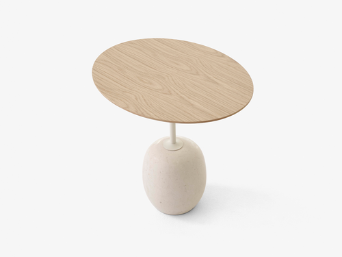 &TRADITION LUCA NICHETTO LN9 OVAL LATO TABLE H17.7" x W19.7" x L15.7"