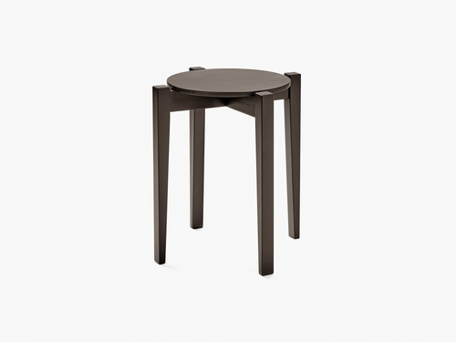 ANN DEMEULEMEESTER ELIOS STOOL  Ø17" x H18"