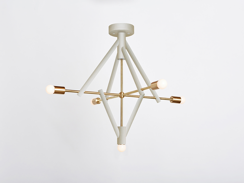 WORKSTEAD LODGE CHANDELIER V H30" x W48” x D6”