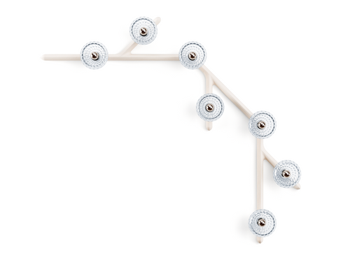 SAINT LOUIS 7 LIGHT FOLIA WALL SCONCE H49.2" x W56.3" x D5.5"