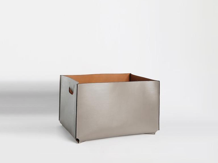 Leather-trimmed Storage Basket - Multi Sizes – Kaaterskill Market