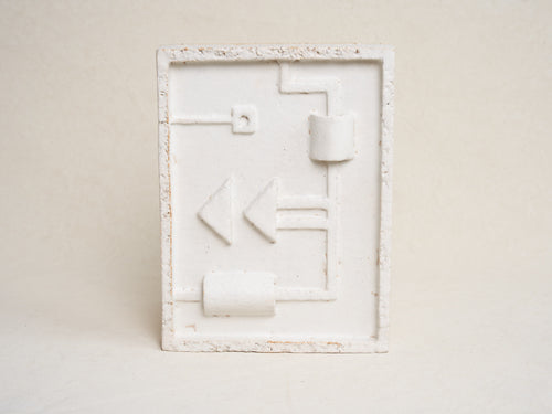 CATHERINE DIX BAS RELIEF NO.7 H12.5" x W8.8" x D1.7"