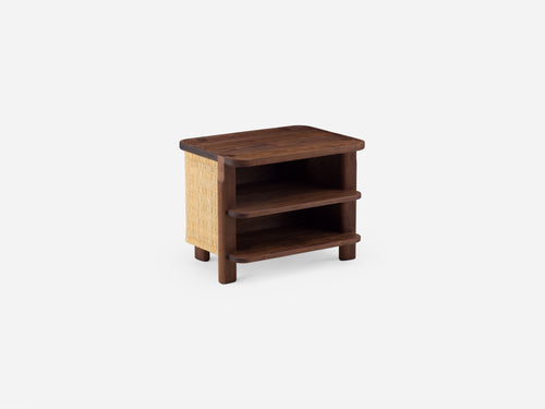 DE LA ESPADA TWENTY-FIVE BEDSIDE TABLE W24” x D18" x H19"