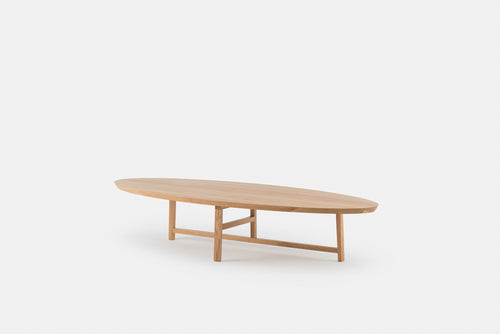 DE LA ESPADA NERI & HU TRIO OVAL COFFEE TABLE W63" x D24" x H13"