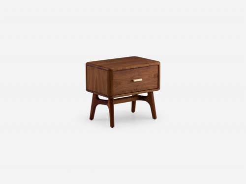 DE LA ESPADA NERI & HU SOLO BEDSIDE CHEST  W22" × D16.5" × H20”