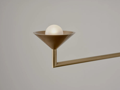 VOLKER HAUG STUDIO BABY DOUBLE DROP CHANDELIER W35.5" x D4.1" x H27.6"