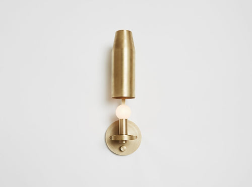 WORKSTEAD CHAMBER SCONCE H14" x Ø3" x D5.5"