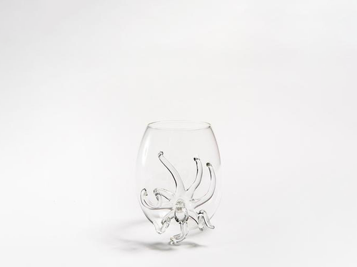 SIMONE CRESTANI POLPO GLASS H4.5"