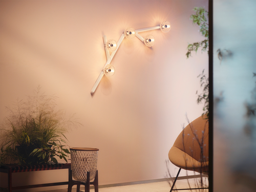 SAINT LOUIS 5 LIGHT FOLIA WALL SCONCE  H51.2" x W21.3" D5.5"