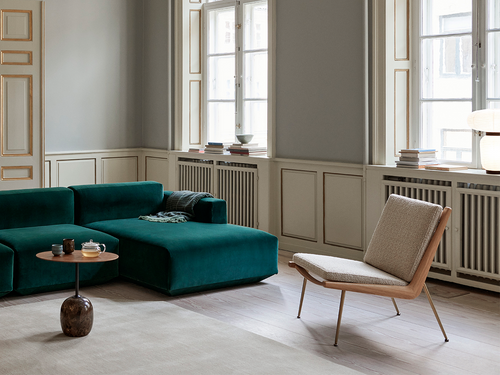 &TRADITION HVIDT & MOLGAARD HM1 BOOMERANG CHAIR D27.2" x W24" x H31.5"