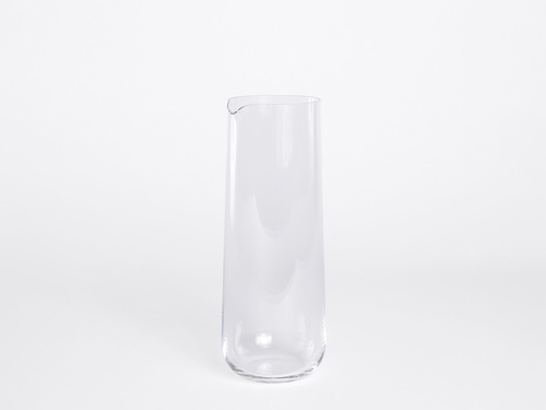 WHEN OBJECTS WORK VINCENT VAN DUYSEN GLASS CARAFE Ø3” x H9” **