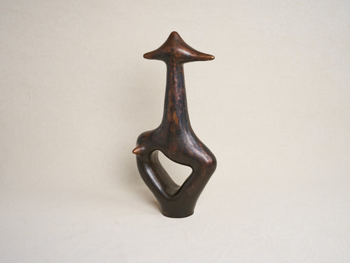 COSMIN FLOREA ANTHUS BRONZE VESSEL H23.6'' x W11.8'' x D5.5''