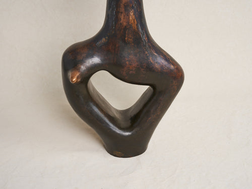 COSMIN FLOREA ANTHUS BRONZE VESSEL H23.6'' x W11.8'' x D5.5''
