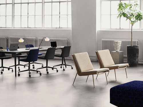 &TRADITION HVIDT & MOLGAARD HM1 BOOMERANG CHAIR D27.2" x W24" x H31.5"