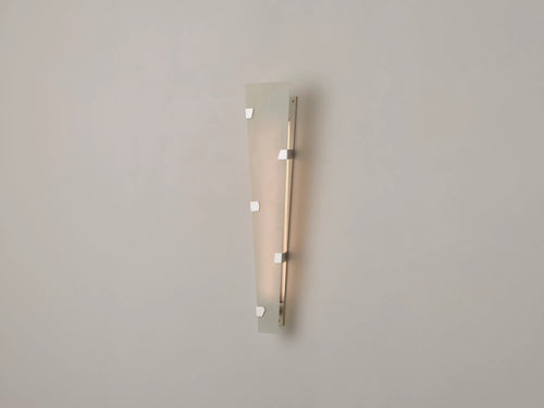 VOLKER HAUG STUDIO BRACE SCONCE W9" x D4.7" x H39.4"