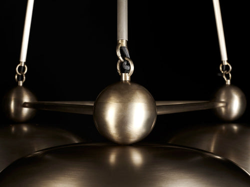 APPARATUS TASSEL 57 CHANDELIER Ø32.5"