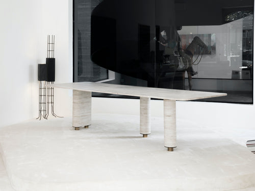 ATRA ARO DINING TABLE L110" x W43.3" x H28.9"