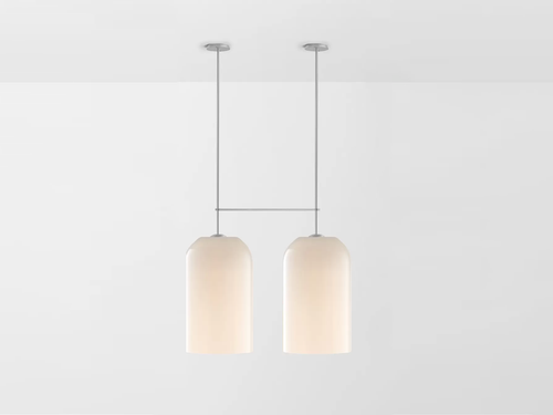 ARTICOLO LUMI EXTRA LARGE DOUBLE PENDANT H56.6" x Ø11.8"