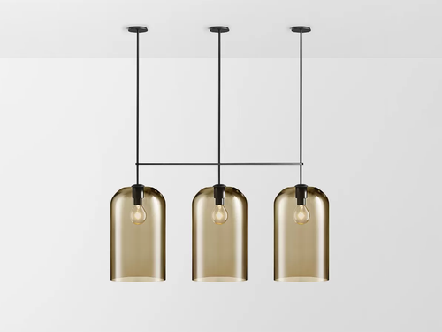 ARTICOLO LUMI EXTRA LARGE TRIPLE PENDANT H56.6" x Ø11.8"