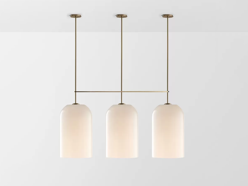 ARTICOLO LUMI EXTRA LARGE TRIPLE PENDANT H56.6" x Ø11.8"