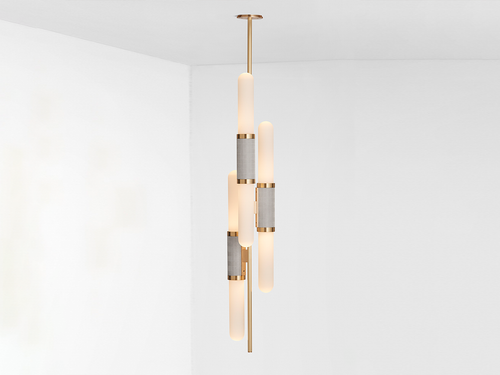ARTICOLO SCANDAL STAGGERED PENDANT H60" x Ø7.67"