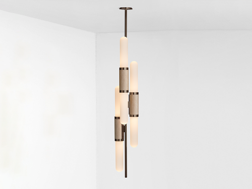 ARTICOLO SCANDAL STAGGERED PENDANT H60" x Ø7.67"