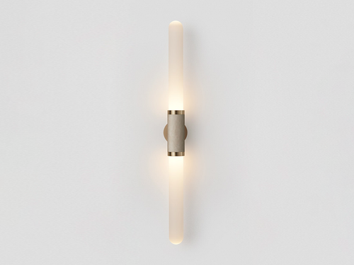 ARTICOLO SCANDAL TALL SCONCE H42.5" x Ø2.76"