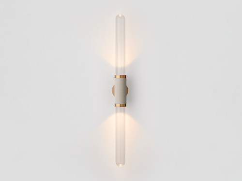 ARTICOLO SCANDAL TALL SCONCE H42.5" x Ø2.76"