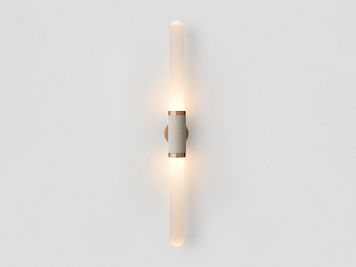 ARTICOLO SCANDAL TALL SCONCE H42.5" x Ø2.76"