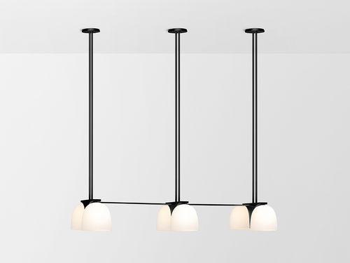 ARTICOLO TUBI TRIPLE PENDANT H34.25" x W45.28" x D13.4"