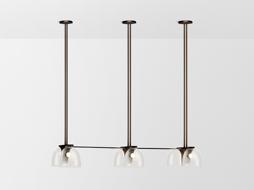 ARTICOLO TUBI TRIPLE PENDANT H34.25" x W45.28" x D13.4"