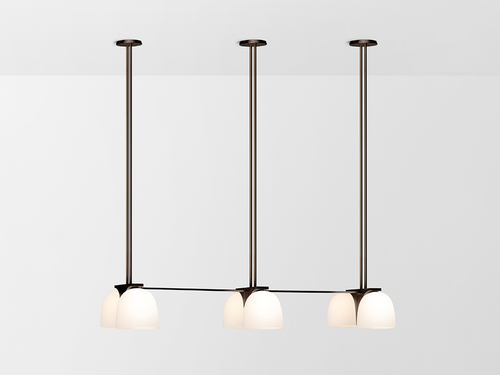 ARTICOLO TUBI TRIPLE PENDANT H34.25" x W45.28" x D13.4"