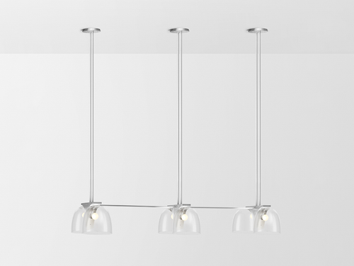 ARTICOLO TUBI TRIPLE PENDANT H34.25" x W45.28" x D13.4"