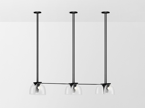 ARTICOLO TUBI TRIPLE PENDANT H34.25" x W45.28" x D13.4"