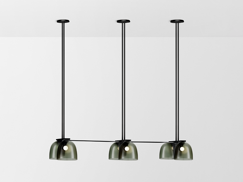 ARTICOLO TUBI TRIPLE PENDANT H34.25" x W45.28" x D13.4"
