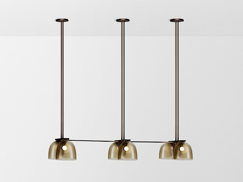 ARTICOLO TUBI TRIPLE PENDANT H34.25" x W45.28" x D13.4"
