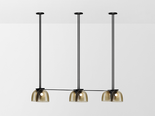 ARTICOLO TUBI TRIPLE PENDANT H34.25" x W45.28" x D13.4"