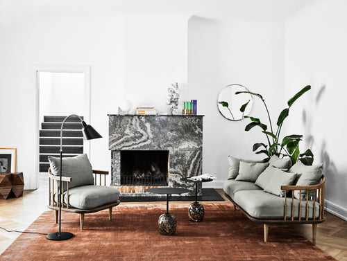 &TRADITION SPACE COPENHAGEN SC10 FLY CHAIR H27.6" x D27.6" x L28.7" x SH15.7"