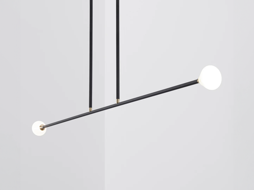 ROLL & HILL APOLLO CHANDELIER / 2 L53" x D3" x H40"