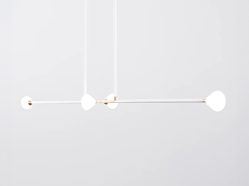 ROLL & HILL APOLLO CHANDELIER / 4 L53" x D6" x H40"