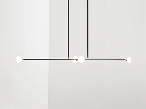 ROLL & HILL APOLLO CHANDELIER / 4 L53" x D6" x H40"