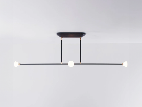 ROLL & HILL APOLLO CHANDELIER / 4 L53" x D6" x H40"