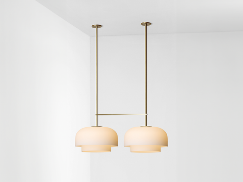 ARTICOLO ROLO DOUBLE DOWN DOUBLE PENDANT / X-LARGE H10.5" x D13.8" x W51.1"