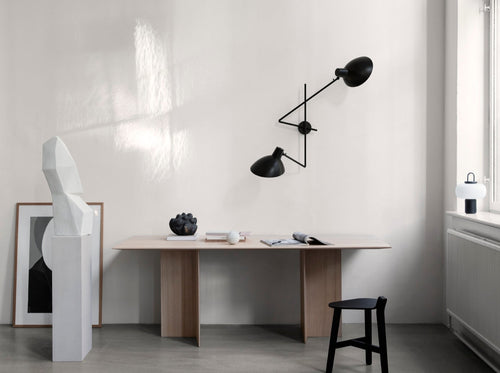 ASTEP CINQUANTA TWIN WALL LAMP W45" x D20.5" x H21"