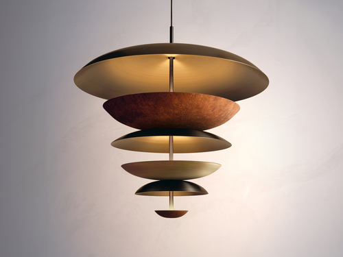 ATELIER001 CAROUSEL REGOLITH CHANDELIER Ø39.5" x H43"
